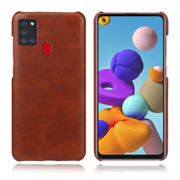 Prestige Etui Samsung Galaxy A21s - Brun