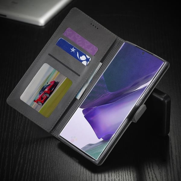 LC.IMEEKE Samsung Galaxy Note 20 Flip Etui - Grå