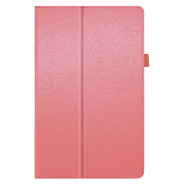 Lenovo Tab M10 FHD Plus Litchi Lær Etui - Rosa
