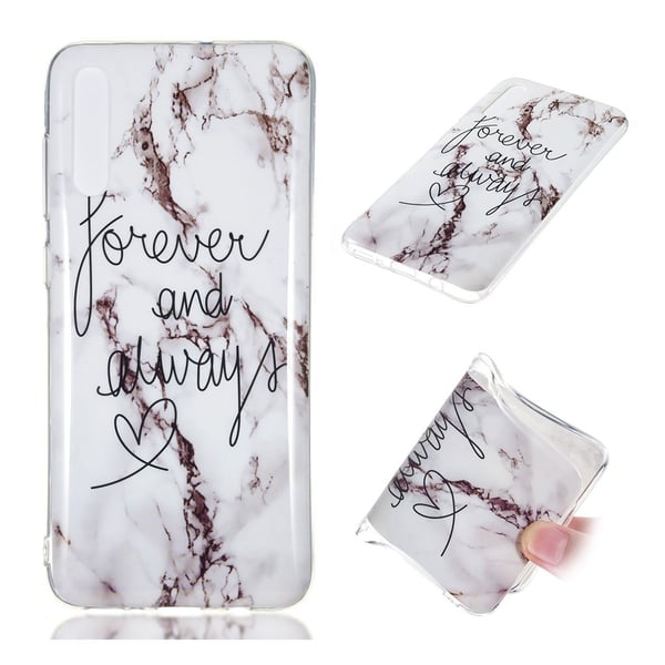 Marmormotiv Samsung Galaxy A70 skal - Stil F