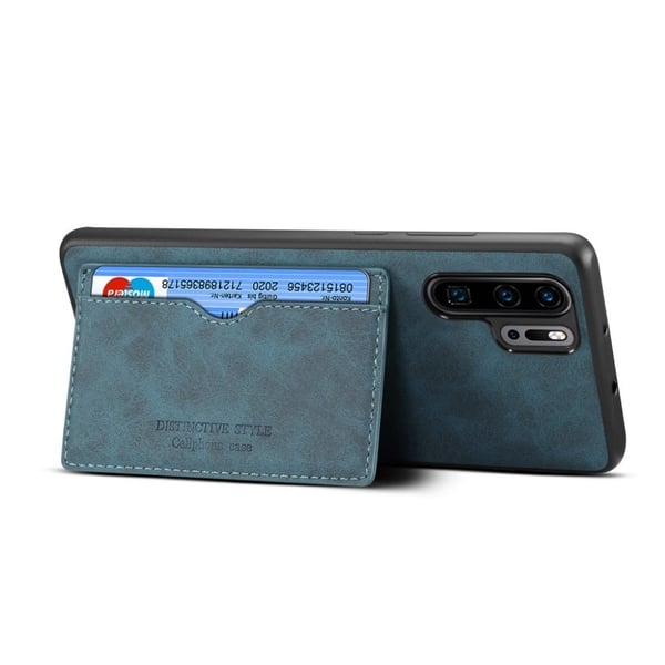 Huawei P30 Pro læderbelagt cover - blå