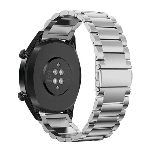 Huawei Watch Gt 22mm Klokkereim I Rustfritt Stål - Sølv