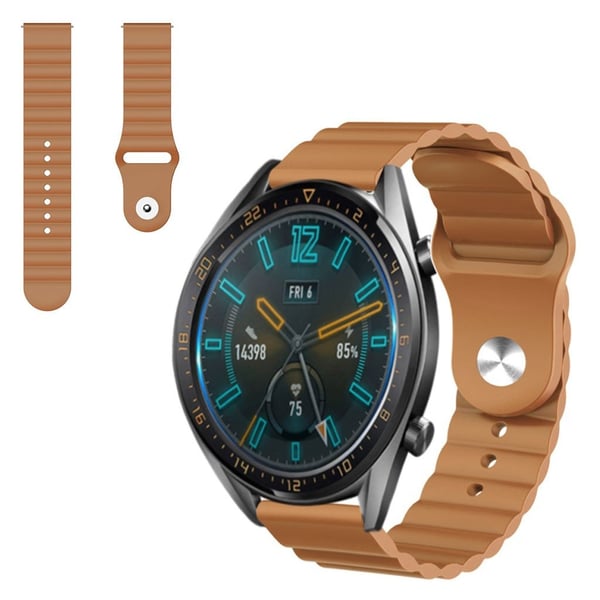 Huawei Watch GT 2 46mm kult silikonarmbånd - Khaki