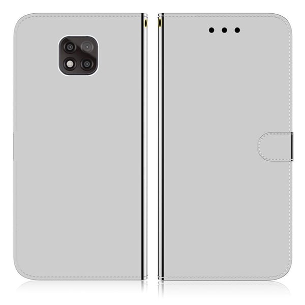 Mirror Motorola Moto G Power (2021) Flippetui - Sølv