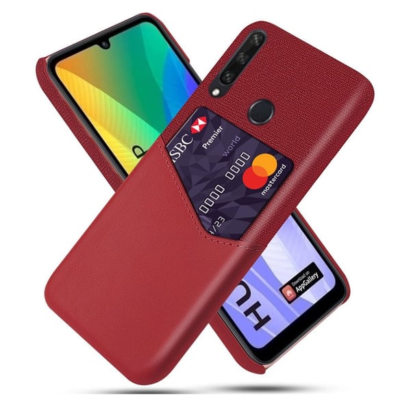 Bofink Huawei Y6p Card deksel - Rød