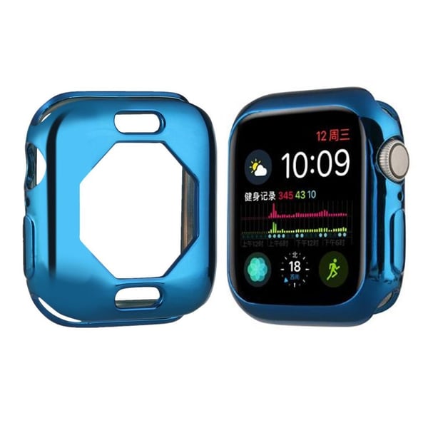 Apple Watch Series 4 40mm Ramme Etui - Blå Apple Watch Series 4 40mm Ramme Etui - Blå