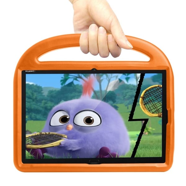Huawei MediaPad M5 10 / M6 10.8 støtsikkert etui i sparrow-stil - Oransje