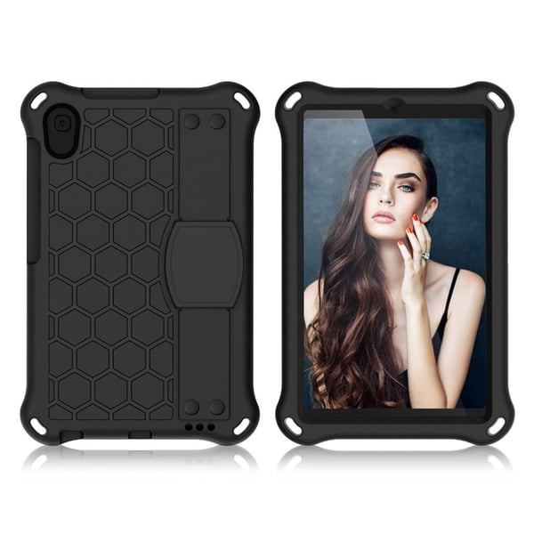 Huawei MediaPad M5 Lite 8-etui i honeycomb-stil - Svart