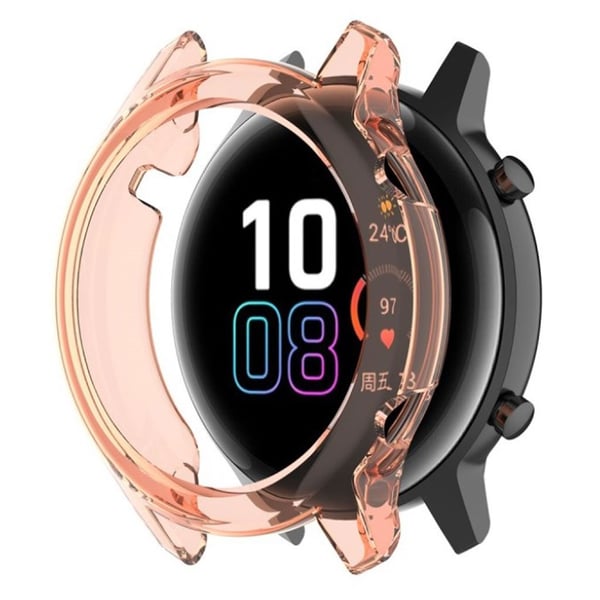 Honor MagicWatch 2 42 mm enkel veske - Gjennomsiktig Oransje