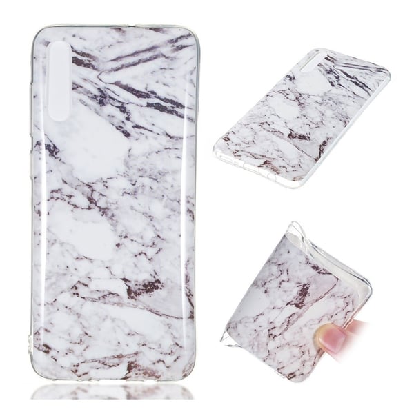 Samsung Galaxy A70 enkelt marmormønstret cover - stil H