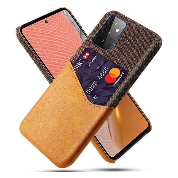Bofink Samsung Galaxy A72 5G Card Deksel - Oransje