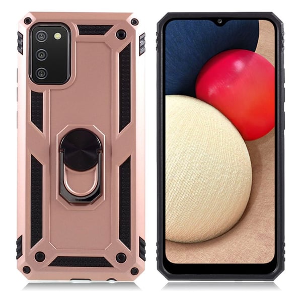 Bofink Combat Samsung Galaxy A02s Etui - Rose Gull