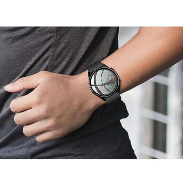 Huawei Watch GT 2 46mm glasert durballramme - Svart