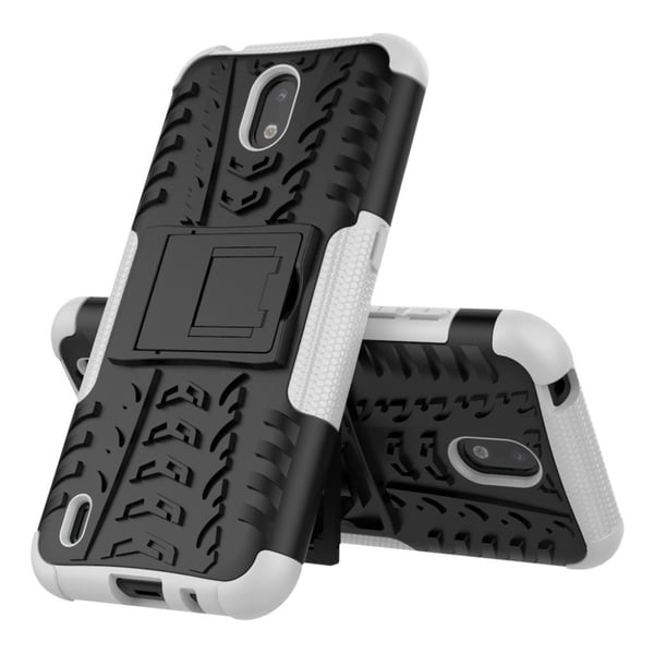 Offroad Etui Nokia 1.3 - Svart / Hvit