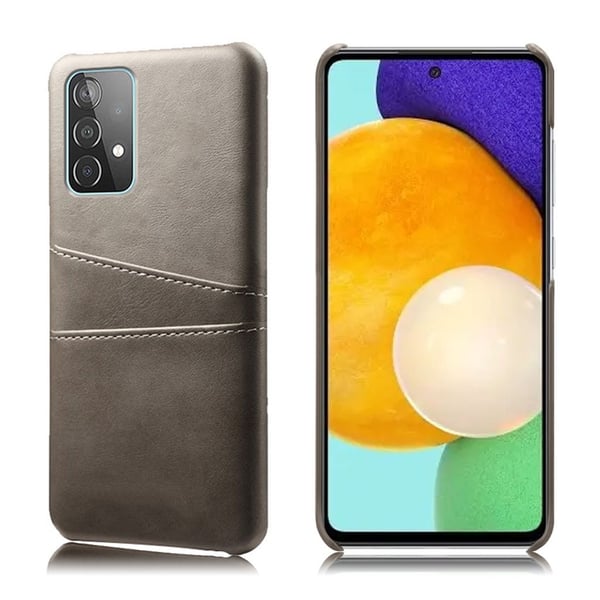 Dual Card Etui Samsung Galaxy A52 5G - Grå