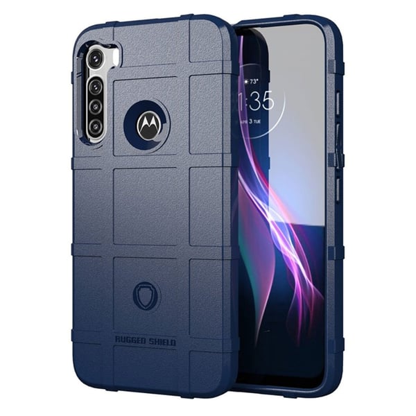 Rugged Shield Etui Motorola One Fusion Plus - Blå