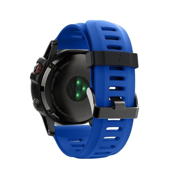 Garmin Fenix ​​5X / Fenix ​​3 silikon klokkerem - blå