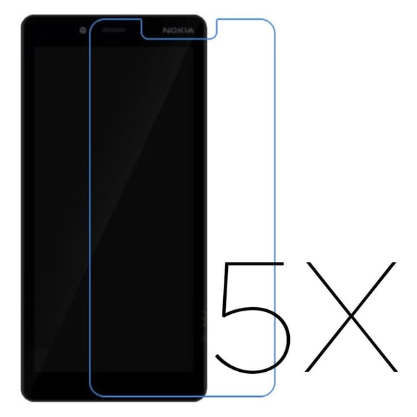 Nokia 1 Plus HD gennemsigtig skærmbeskytter - 5-pakke