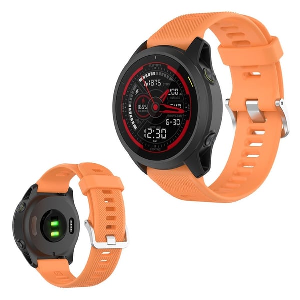 Garmin Forerunner 745 silikonarmbånd - Oransje