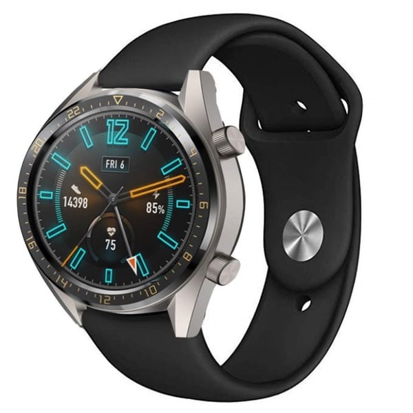 Huawei Watch Gt / Watch Magiske Silikon Klokkereim - Svart