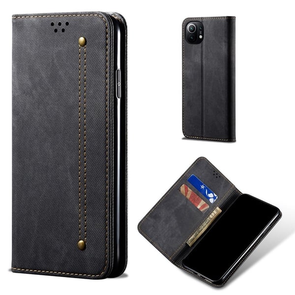 Jeans Xiaomi Mi 11 Flippetui - Svart