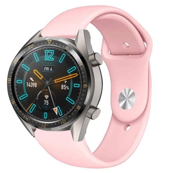 Huawei Watch GT 2 46 mm silikonarmbånd - Rosa