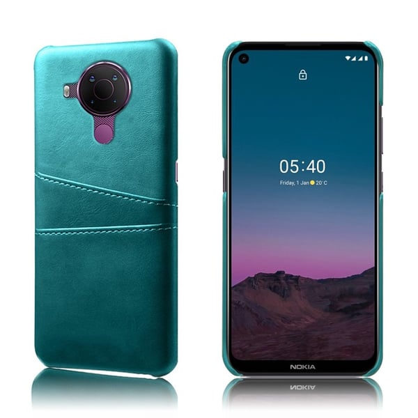 Dual Card Etui Nokia 5.4 - Grønn