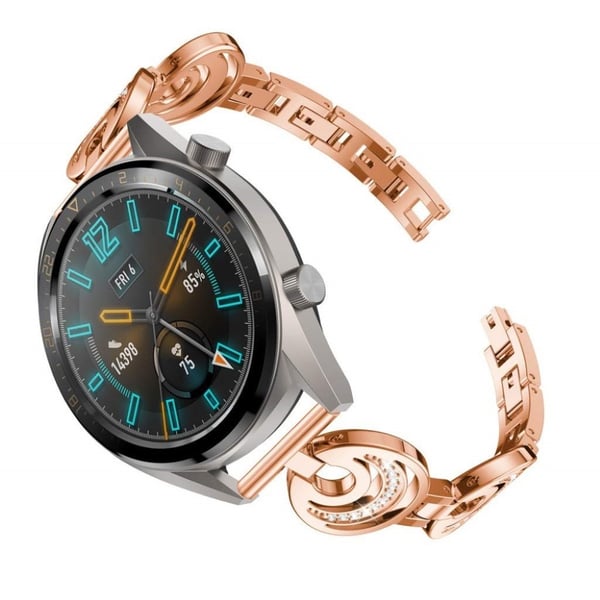 Huawei Watch GT 2 46 mm elegant rombeformet urrem - Rose Gull