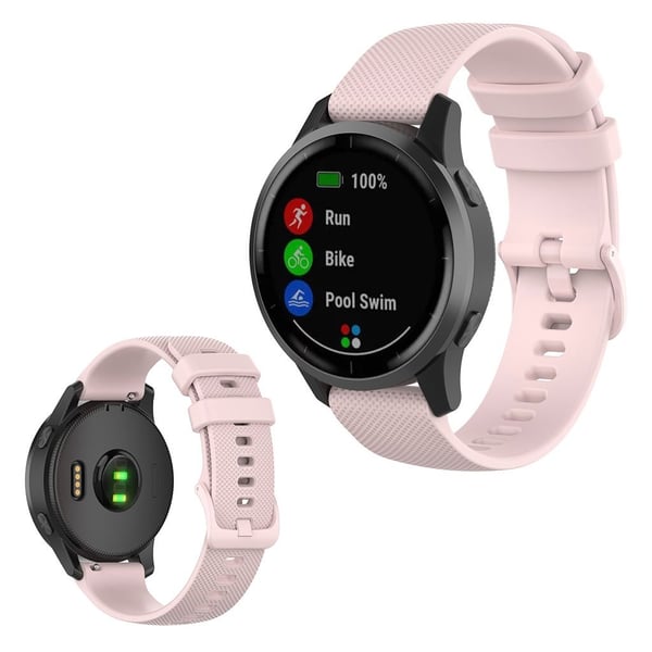 Garmin Vivoactive 4 silikonarmbånd - Rosa