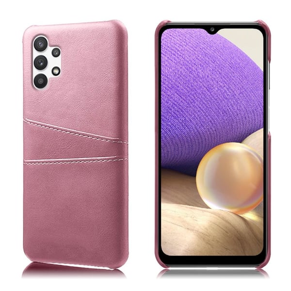 Dual Card Etui Samsung Galaxy A32 5G - Rødguld