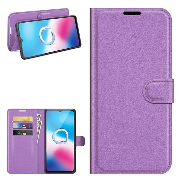 Classic Alcatel 3l (2021) / 1s (2021) Flippetui - Lilla
