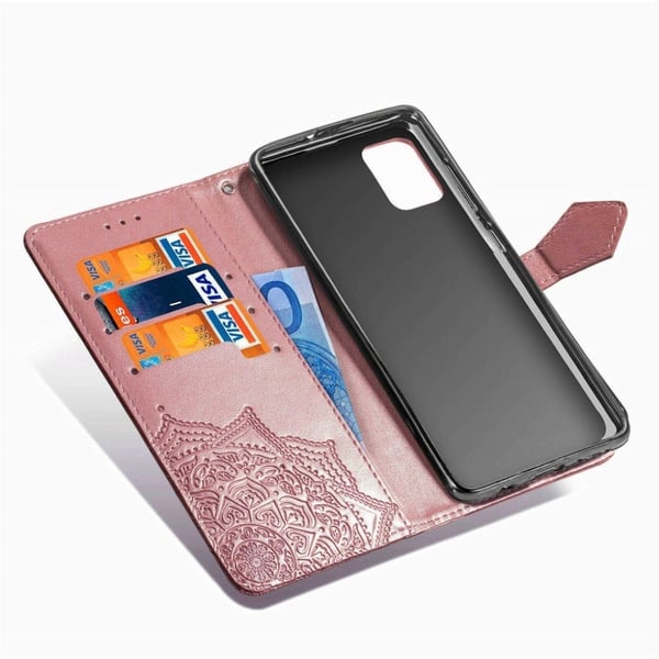 Mandala Samsung Galaxy A51 5G Flippetui - Rose Gull