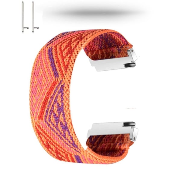 Fargerikt nylonarmbånd for Huawei-klokke - Oransje