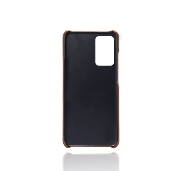 Dual Card Etui Samsung Galaxy A72 5G - Brun
