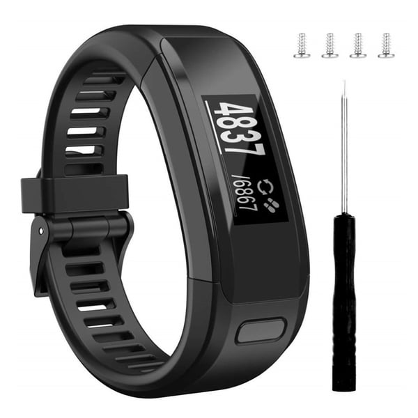 Garmin Vivosmart Hr Silikon Klokkereim - Svart Garmin Vivosmart Hr Silikon Klokkereim - Svart