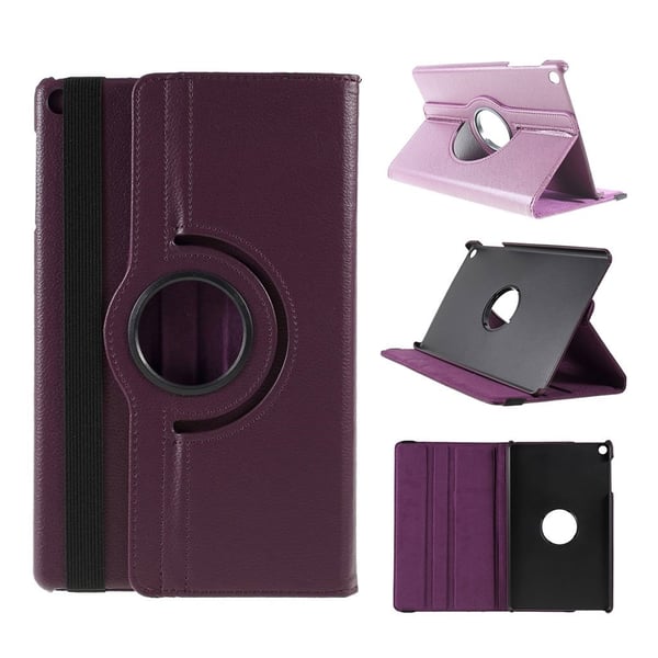 Samsung Galaxy Tab A 10.1 (2019) litchi læretui - Purple