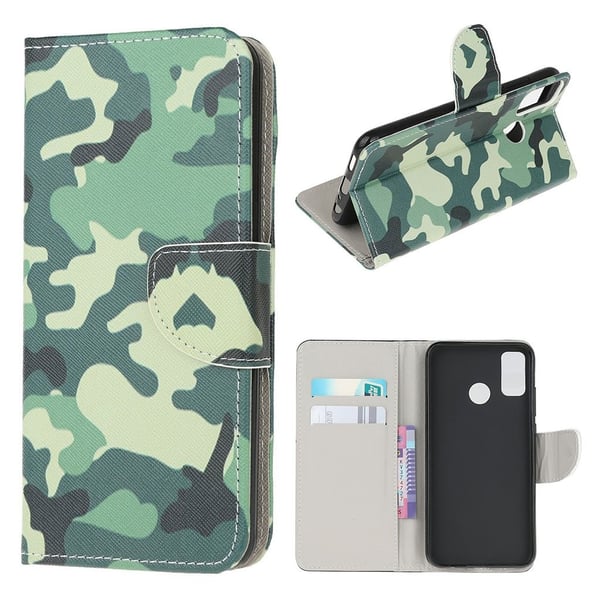 Wonderland Motorola Moto G30 / G10 Flippetui - Camouflage