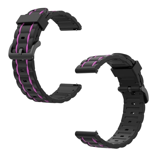 Fitbit Versa / 2 / Lite aaltoileva silikoninen kellonauha - Ruusu