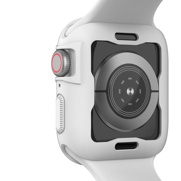 Apple Watch Series 5 40 mm silikoneramme - Hvid