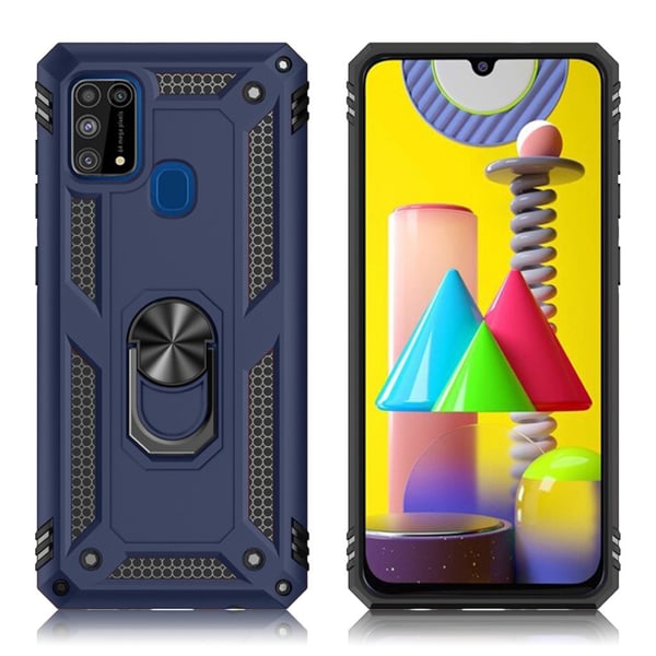 Bofink Combat Samsung Galaxy M31 Etui - Mørkeblå