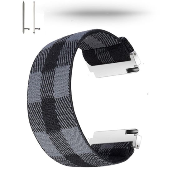Huawei Watch GT 2 42 mm nylonarmbånd i farger - Grå / Svart