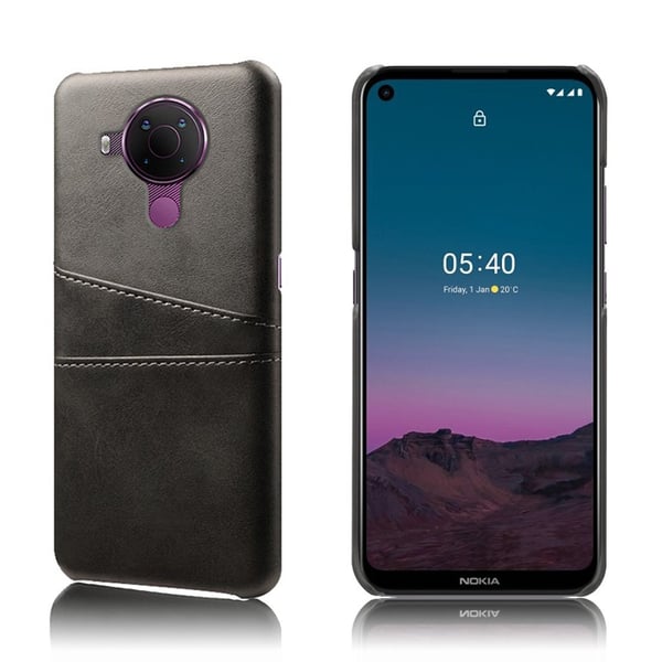 Dual Card Etui Nokia 5.4 - Svart