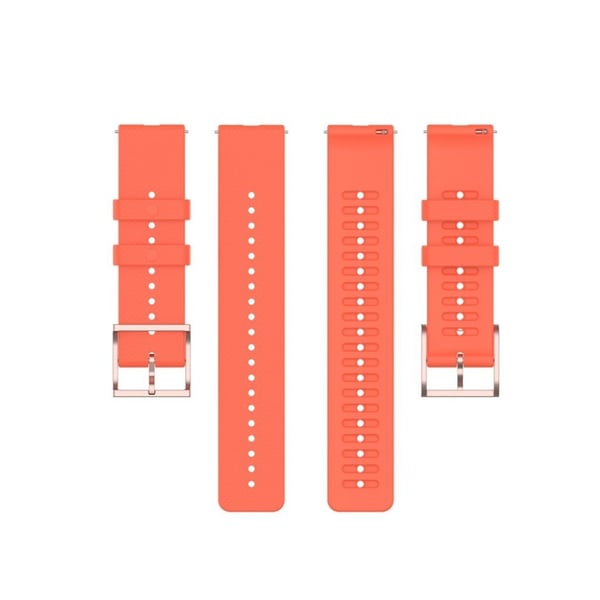 Silikonarmbånd til Samsung Galaxy Watch 3 (45 mm) / Watch (46 mm) - Oransje