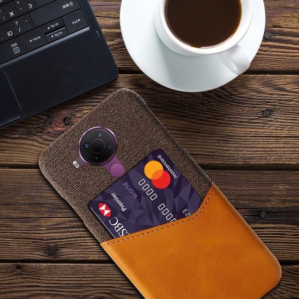 Bofink Nokia 5.4 Card Deksel - Oransje