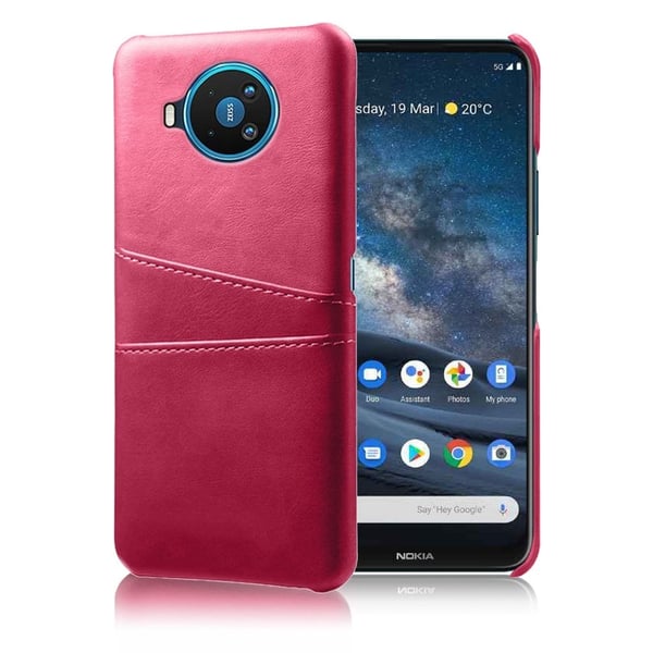 Dual Card Etui Nokia 8.3 5G - Rose