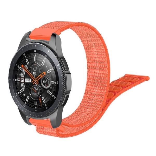 Samsung Galaxy Watch (46 mm) 22 mm nylonklokkearmbånd - Oransje