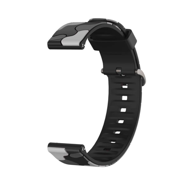Huawei Watch GT 2e / GT 2 46 mm kamuflasje silikonklokkebånd - Svart