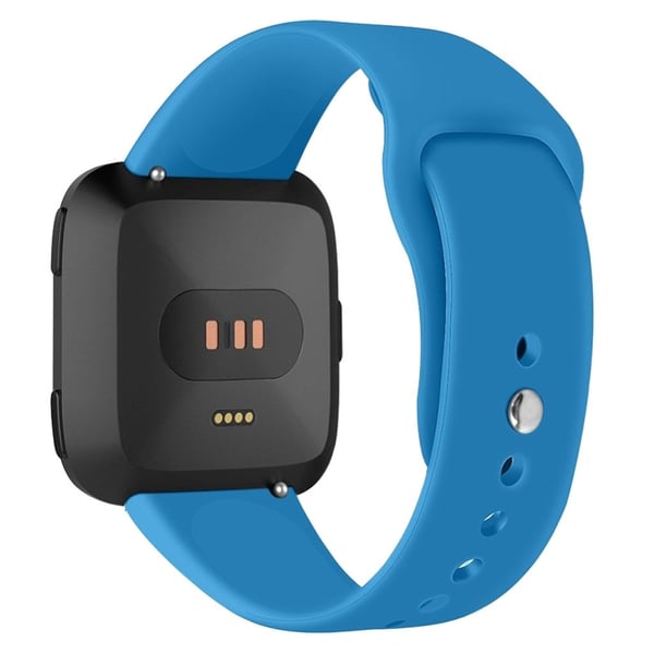 Fitbit Versa Lite Silikon Klokkereim - Størrelse: S / Blå Fitbit Versa Lite Silikon Klokkereim - Størrelse: S / Blå
