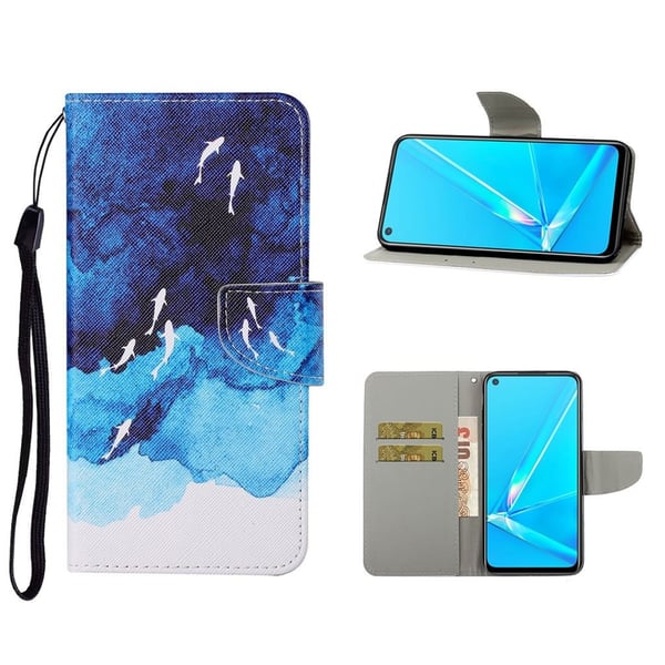 Wonderland Samsung Galaxy A72 5G Flippetui - Sea Wonderland Samsung Galaxy A72 5G Flippetui - Sea