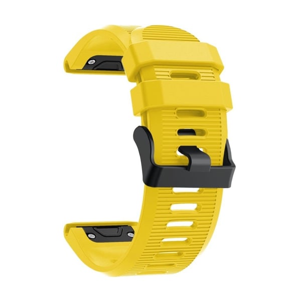 Garmin Fenix 5X Plus silikoneurrem - gul